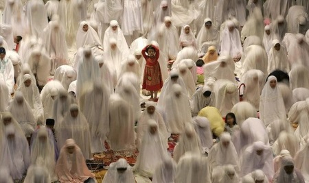 мусульманки в платьях