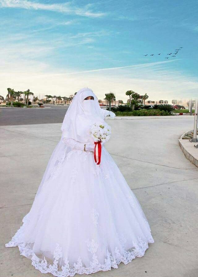 хиджаб свадебные платья фото
